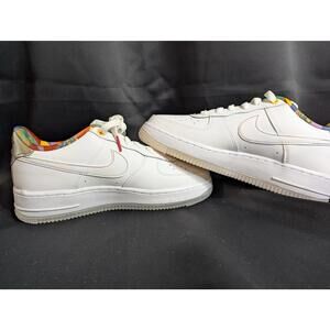 NEW NIB Nike AF1 Low LV8 GS "Playful Print" Multi Heel Size 6.5Y FN8912-111